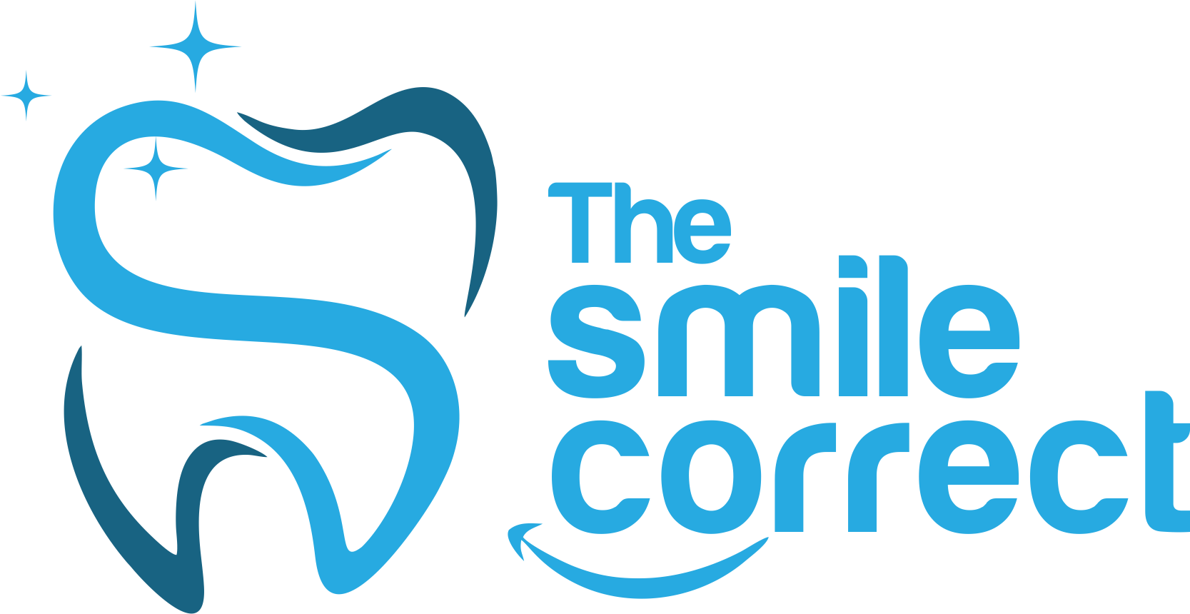 TheSmileCorrect - logo blue